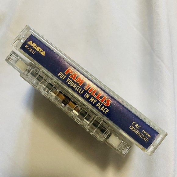 Pam Tillis Put Yourself In My Place Audio Music Cassette Tape TESTED - Picture 6 of 7